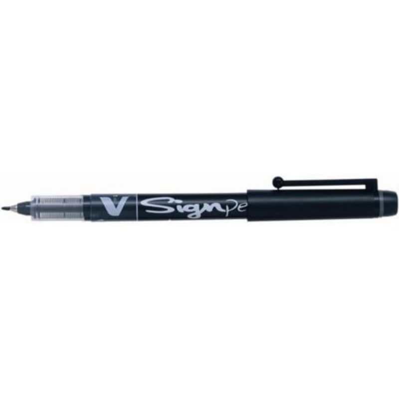 Fineliner PILOT V-sign Pen svart