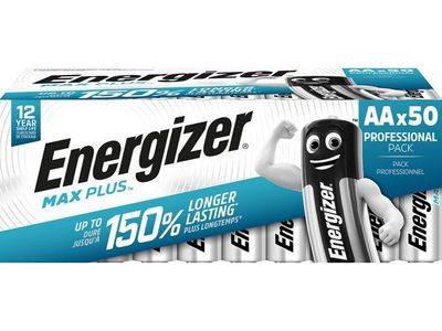 Batteri ENERGIZER Max Plus AA 50/fp