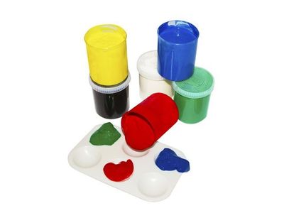 Fingerfärg 6x80ml/fp