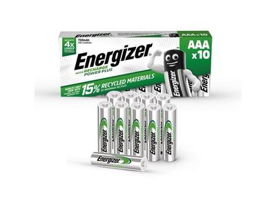 Batteri Laddbar ENERGIZER P-P AAA 10/fp