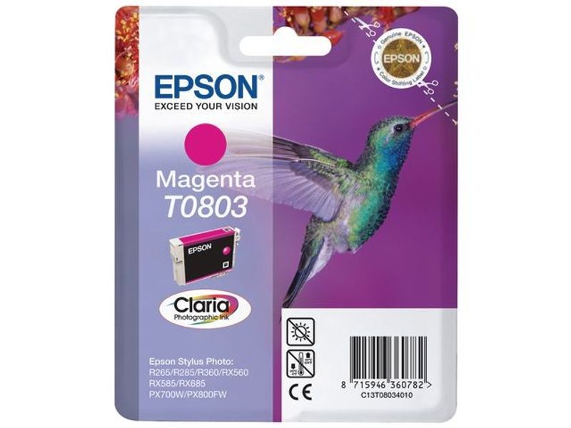 Bläckpatron EPSON C13T08034010 magenta