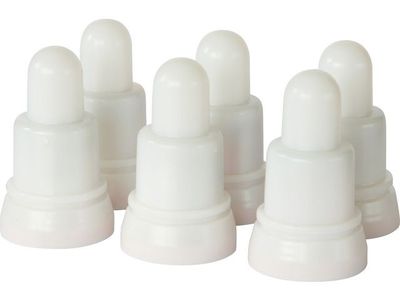 Ledljus DUNI 70x40 mm Vit Reserv 6/fp