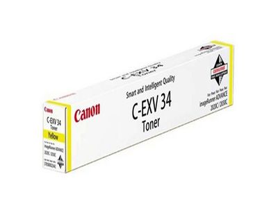 Toner CANON 3785B002 C-EXV34 19K gul