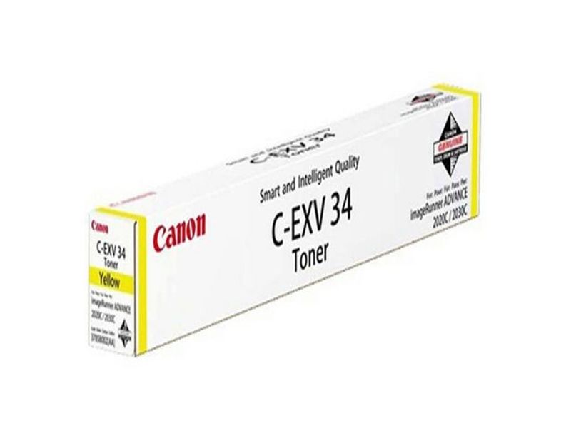 Toner CANON 3785B002 C-EXV34 19K gul