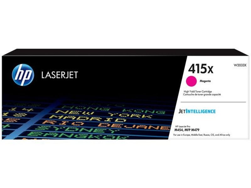 Toner HP W2033X 415X 6K magenta