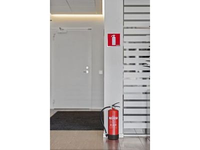 Brandsläckare NEXA 6kg pulver röd 55A