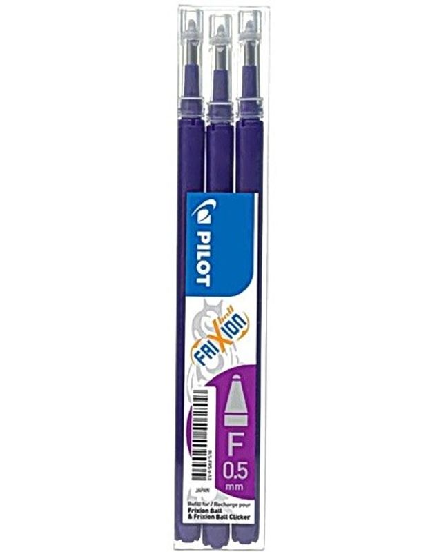 Refill PILOT Frixion 0,5mm violett 3/fp