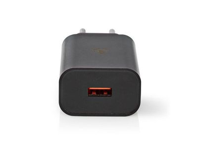 Laddare vägg NEDIS 3.0 A USB QC svart