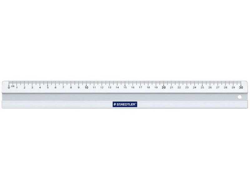 Linjal STAEDTLER aluminium 30 cm
