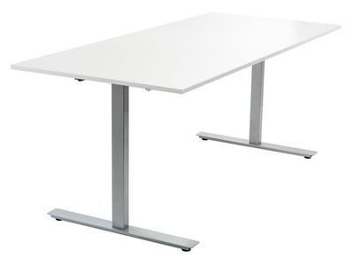T-stativ Fast 180-200cm silvergrå