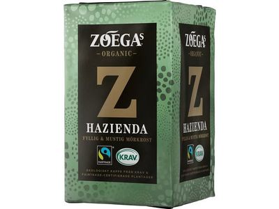Kaffe ZOÉGAS Hazienda ekologiskt 450g
