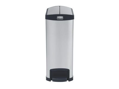 Papperskorg RUBBERMAID Slim Jim 50L stål