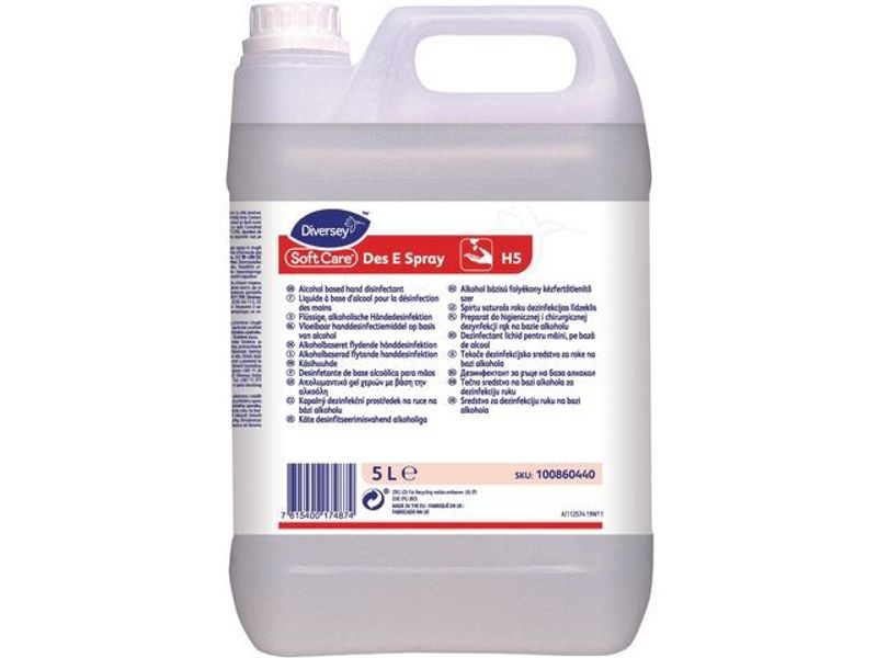 Handdesinfektion Soft Care DesE Spray 5L