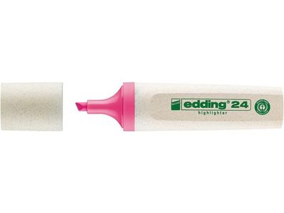 Överstrykningspenna EDDING 24 ECO rosa