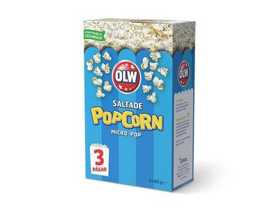 Micropopcorn OLW salt 3x80g/fp