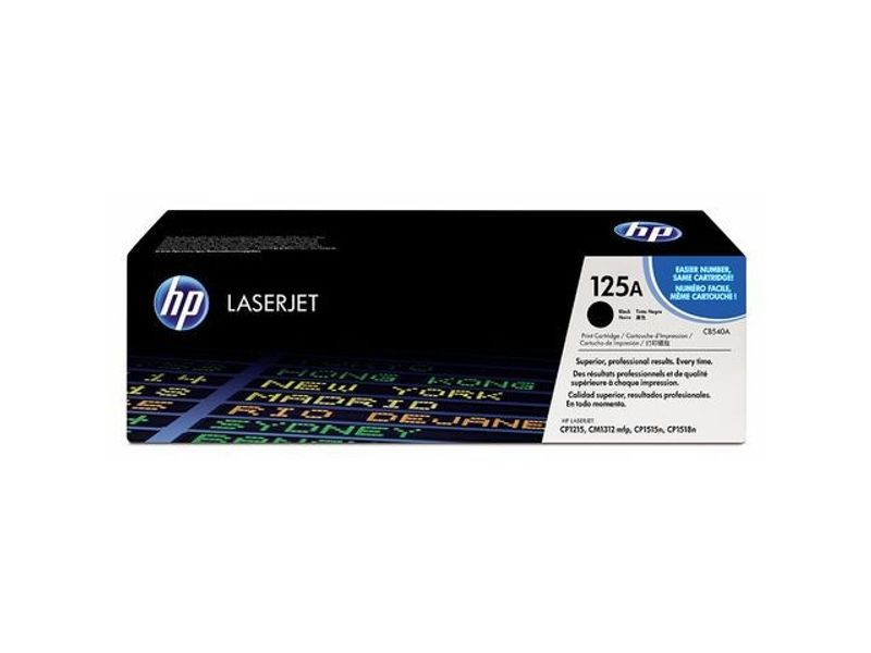 Toner HP CB540A 125A 2,2K svart