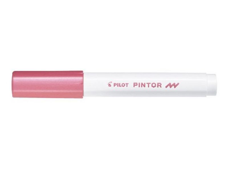 Märkpenna PILOT Pintor F metallic rosa