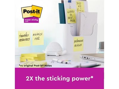 Notes POST-IT SS 76x76mm rec gul 3/fp