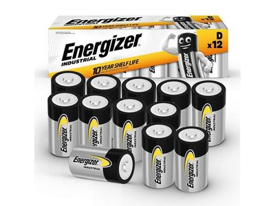 Batteri ENERGIZER Industrial D 12/fp