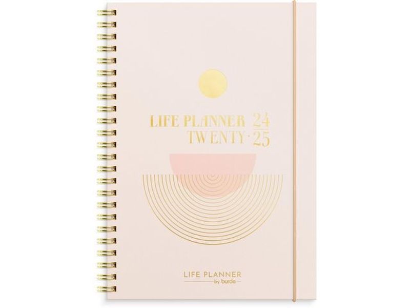 Kalender Life Planner Pink A5 24/25