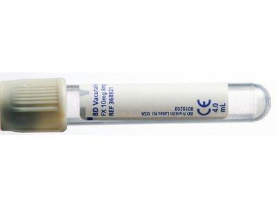 Hemogardrör grå NaFl/Oxalat 5/4ml 100/fp