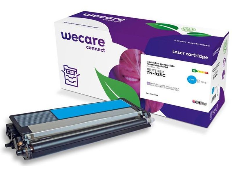 Toner WECARE BROTHER TN-325C 3,5K cyan