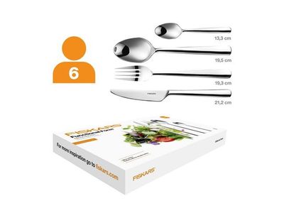 Bestickset FISKARS gåvoask 24/fp