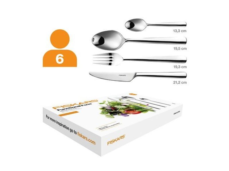 Bestickset FISKARS gåvoask 24/fp