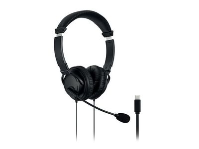 Datorheadset KENSINGTON Hi-Fi USB-C sva