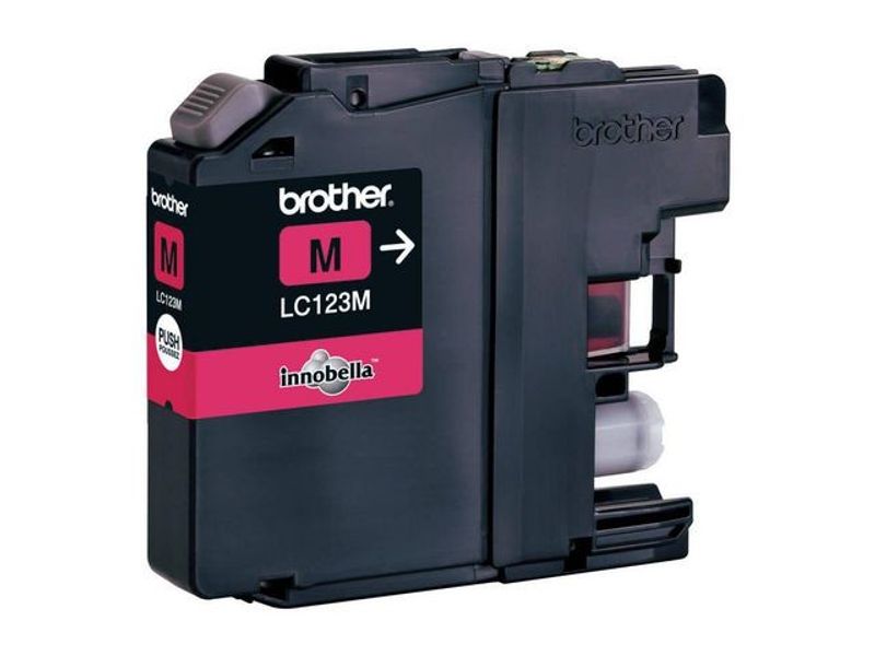 Bläckpatron BROTHER LC123M magenta