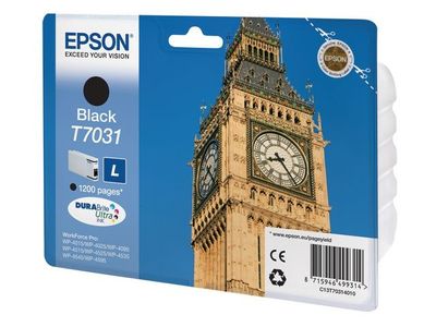 Bläckpatron EPSON C13T70314010 svart