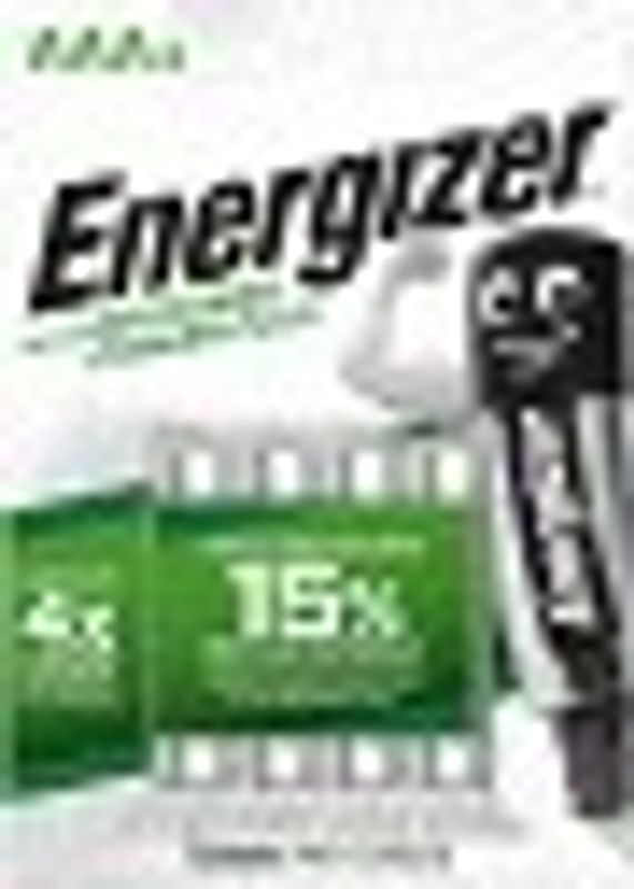 Batteri Laddbar ENERGIZER P-P AAA 4/fp