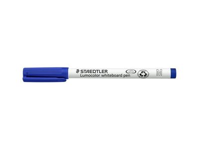 Whiteboardpenna STAEDTLER rund 1,0 blå