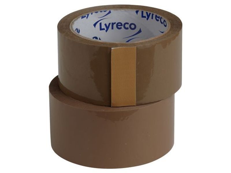 Packtejp LYRECO PP 50mmx66m NoNoise 6/fp