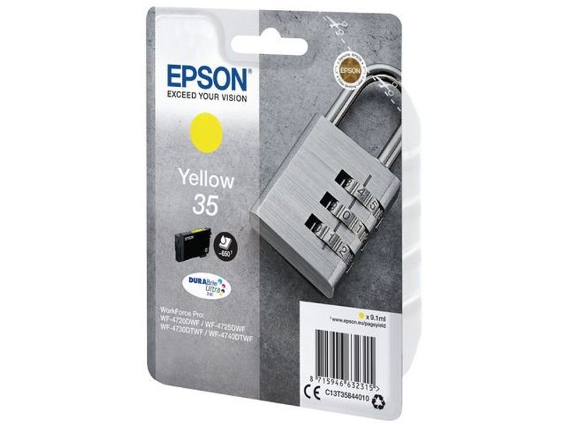 Bläckpatron EPSON T3584 gul