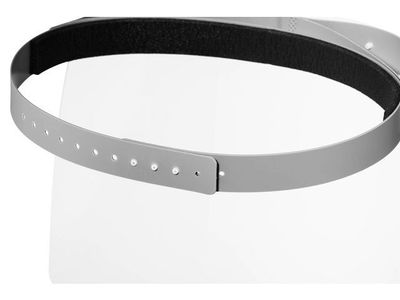 Skyddsvisir DURABLE med skum flergångs
