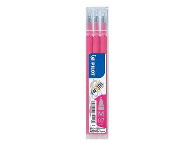 Refill PILOT Frixion 0,7mm rosa 3/fp