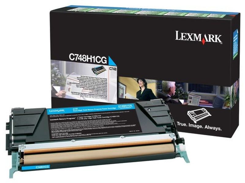 Toner LEXMARK C748H1CG 10K cyan