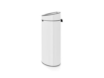 Papperskorg BRABANTIA Touch Bin 40L vit