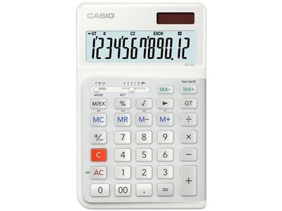 Bordsräknare CASIO JE-12E-WE