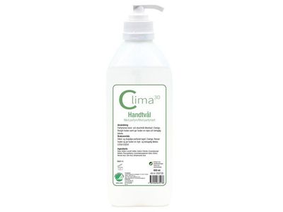 Tvål CLIMA30 med pump parfym. 600ml