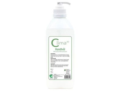 Tvål CLIMA30 med pump parfym. 600ml