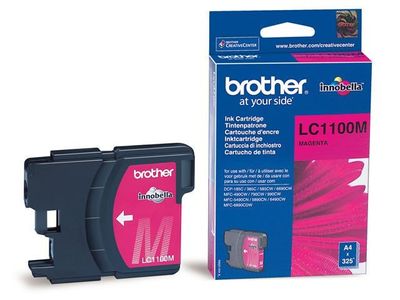 Bläckpatron BROTHER LC1100M magenta