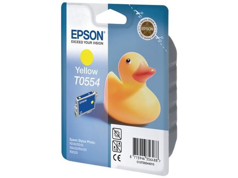 Bläckpatron EPSON C13T05544010 gul