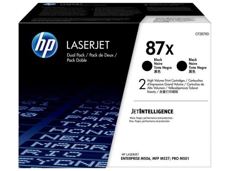 Toner HP CF287XD 87X 36K svart 2/fp