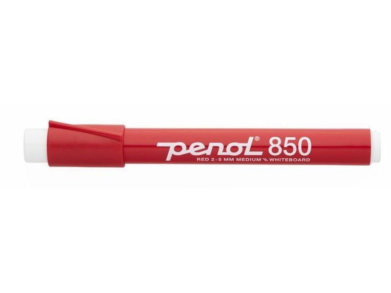 Whiteboardpenna PENOL 850 sned röd