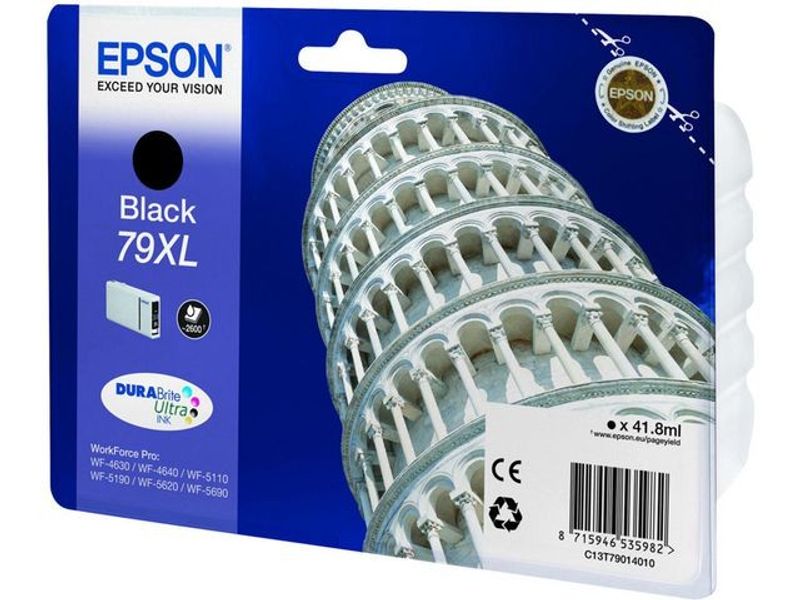 Bläckpatron EPSON C13T79014010 XL svart