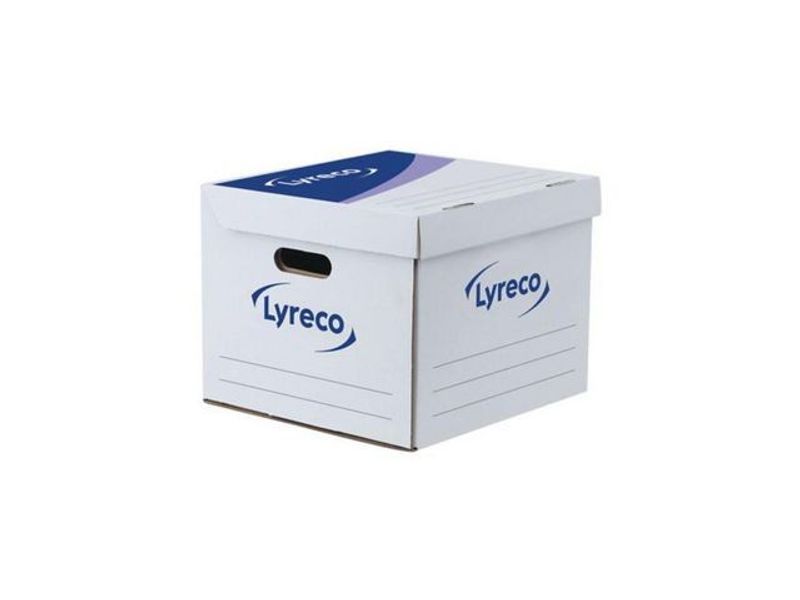 Arkivbox LYRECO FSC 280x350x350mm vit