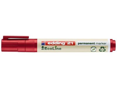 Märkpenna EDDING Ecoline 21 röd