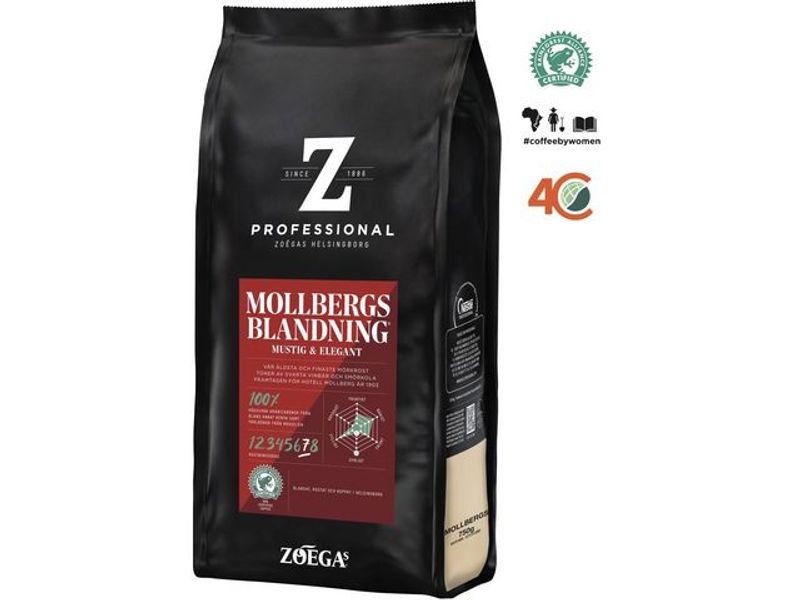 Kaffe ZOÉGAS Bönor Mollbergs 750g